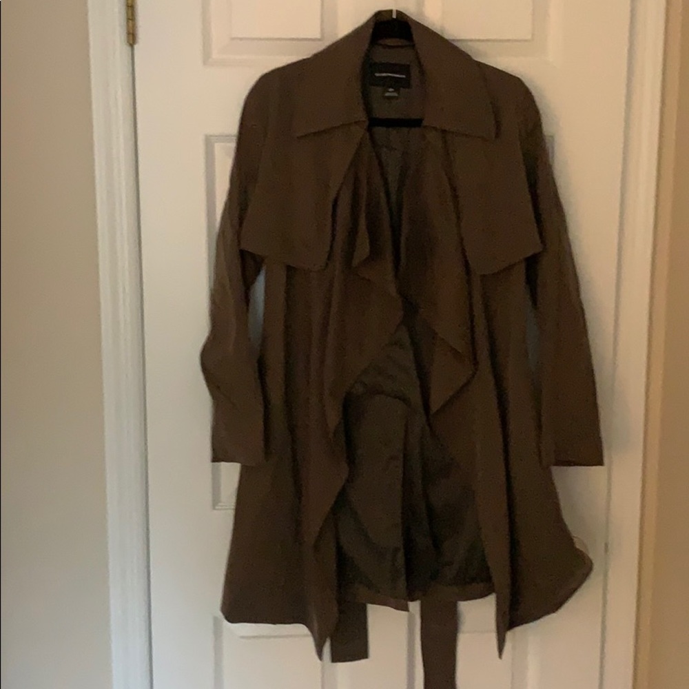 Club Monaco draped trench coat